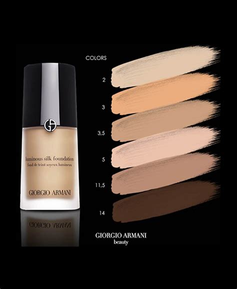 giorgio luminous silk foundation.